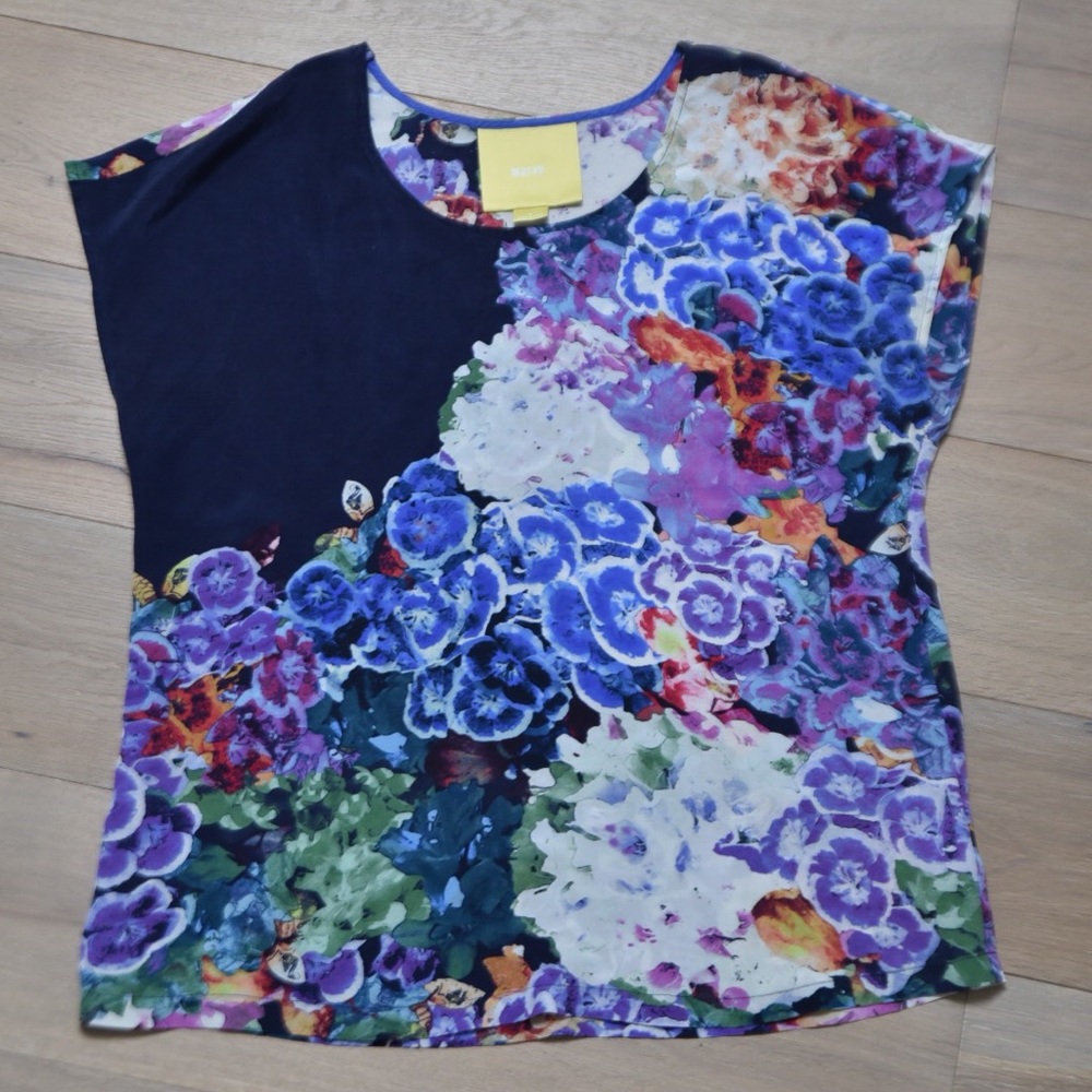 Anthropologie silk shirt